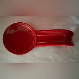 Fiestaware 8’ Spoon Rest - Scarlet